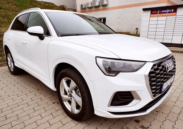 Audi Q3 cena 118900 przebieg: 50000, rok produkcji 2021 z Białystok małe 407